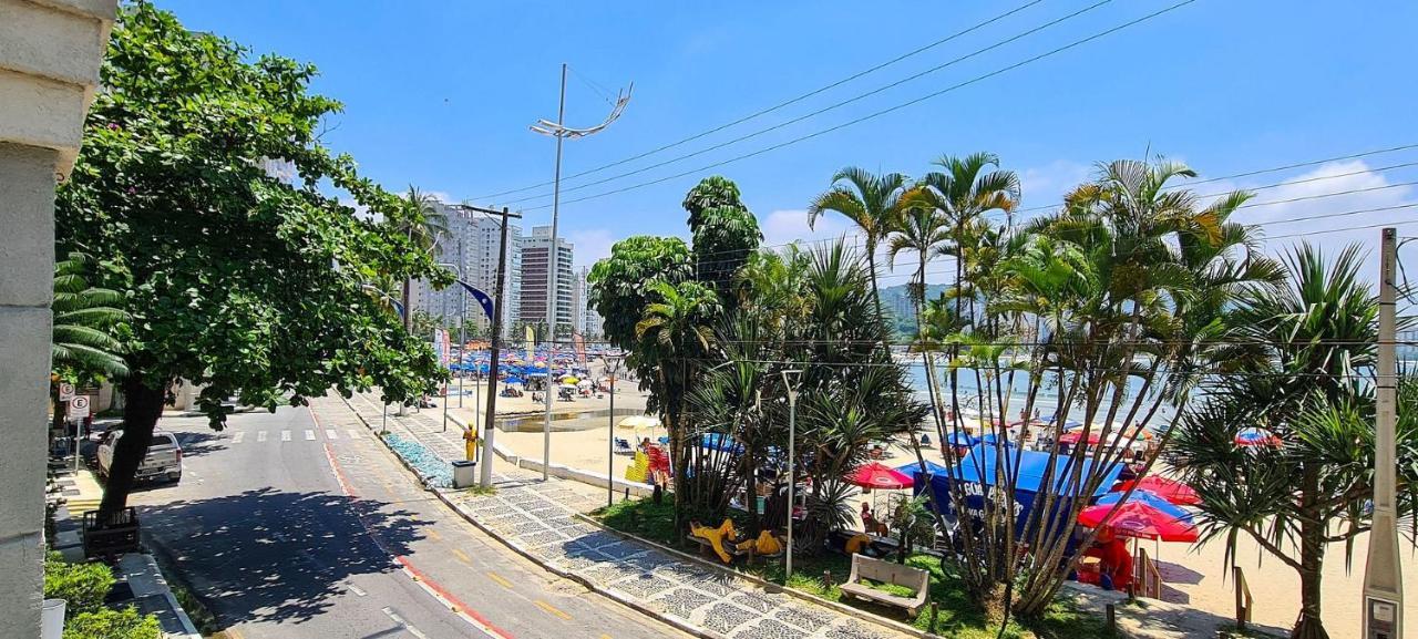 Apto Com Garagem E Lavanderia Em Frente A Praia Guarujá Exterior foto